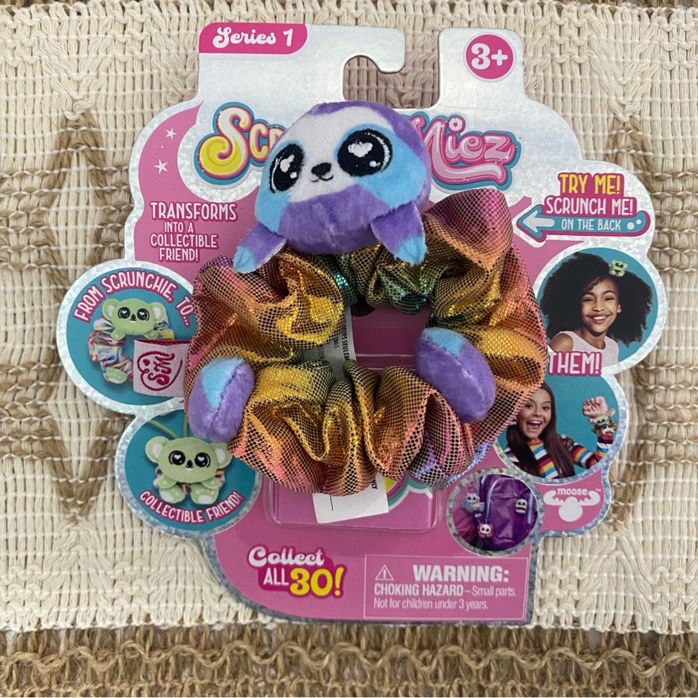 ScrunchMiez Series 1 Girl’s Collectible Scrunchies Moose Toys CLASSIC #10 MOZZIE